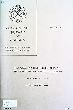 Geological and Engineering Aspects of Upper Cretaceous Shales in Western Canada