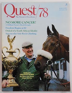 Immagine del venditore per Quest/78 Magazine: The Pursuit of Excellence. March/April 1978. Vol. 2. No. 2 venduto da Resource Books, LLC