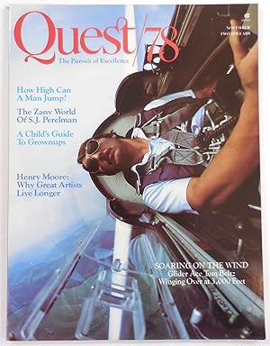 Immagine del venditore per Quest/78 Magazine: The Pursuit of Excellence. November/December 1978. Vol. 2. No. 6 venduto da Resource Books, LLC