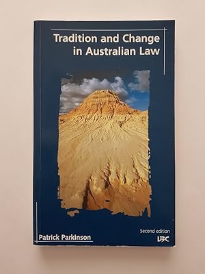 Immagine del venditore per Tradition and Change in Australian Law venduto da masted books