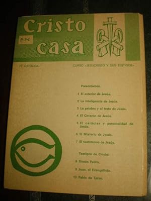 Seller image for Cristo en casa. Fe Catlica. Curso: Jesucristo y sus testigos for sale by Librera Antonio Azorn