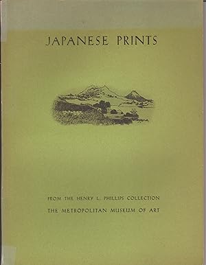 Image du vendeur pour JAPANESE PRINTS FROM THE HENRY PHILLIPS COLLECTION mis en vente par Librairie l'Aspidistra