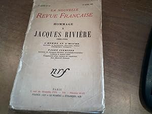 la nouvelle revue francaise n139 - Hommage à JACQUES RIVIERE