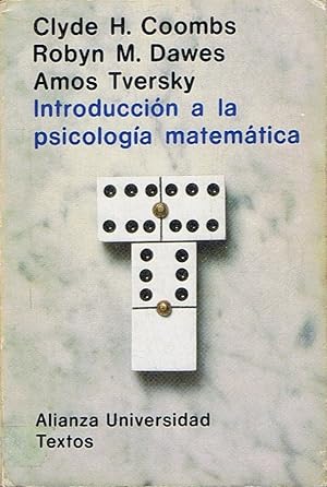 Seller image for INTRODUCCIN A LA PSICOLOGA MATEMTICA for sale by Librera Torren de Rueda