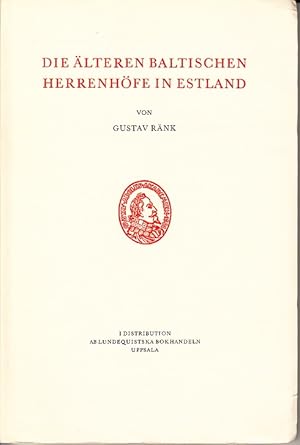 Seller image for Die lteren Baltischen Herrenhfe in Estland. Eine bauhistorische Studie. for sale by Centralantikvariatet
