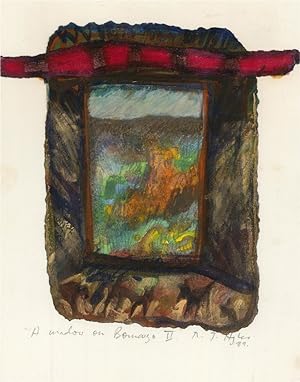 Seller image for 1989 Mixed Media - A Window In Bomarzo for sale by Sulis Fine Art