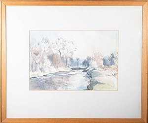 Bild des Verkufers fr Patrick Nairne (1921-2013) - 1974 Watercolour, River Mole near Box Hill zum Verkauf von Sulis Fine Art