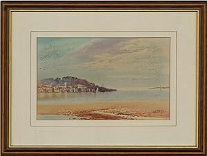 Bild des Verkufers fr Herbert William Hicks (1880-1944) - Watercolour, Still Harbour zum Verkauf von Sulis Fine Art