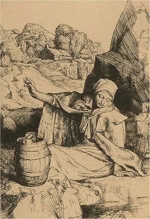 William Strang RA (1859-1921) - 1897 Etching, Ursula Norn