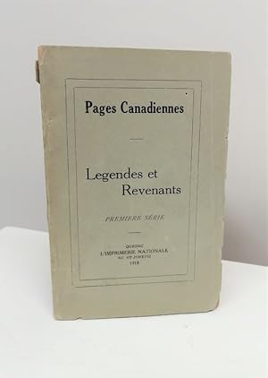 Seller image for Lgendes et revenants : premire srie for sale by Jean-Claude Veilleux, Libraire