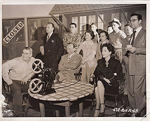 Mildred Pierce (Original photograph of Joan Crawford, Michael Curtiz, and Phillip Terry on the set)