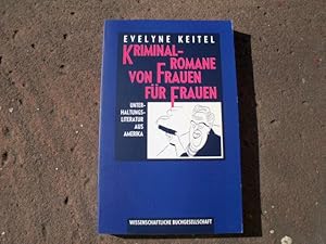 Bild des Verkufers fr Kriminalromane von Frauen fr Frauen. Unterhaltungsliteratur aus Amerika. Einbandgestaltung von Neil McBeath, Kornwestheim. Einbandmotiv von Nicolas Bentley, Agathe Christie. zum Verkauf von Versandantiquariat Abendstunde