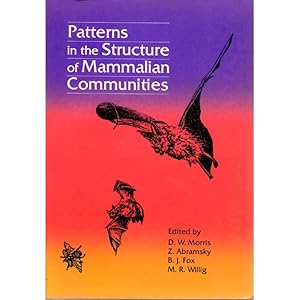 Seller image for Patterns in the Structure of Mammalian Communities for sale by Buteo Books