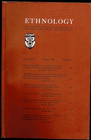 Bild des Verkufers fr Women's Work: A Mexican Case Study of Low Status as a Tactical Advantage in Ethnology Volume XIII, Number 2 zum Verkauf von The Book Collector, Inc. ABAA, ILAB