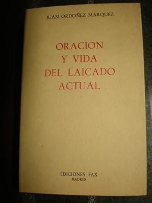 Image du vendeur pour Oracin y vida del laicado actual mis en vente par Librera Antonio Azorn