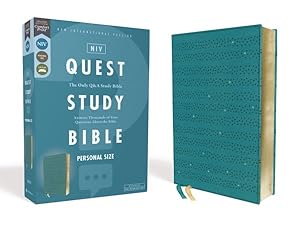 Seller image for Quest Study Bible : New International Version, Teal, Leathersoft, Comfort Print, Personal Size for sale by GreatBookPrices