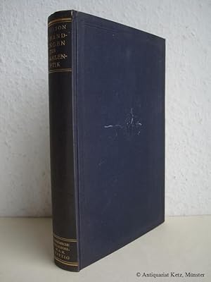 W. R. Hamiltons Arbeiten zur Strahlenoptik. Übersetzt und mit Anmerkungen herausgegeben von Georg...