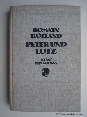 Imagen del vendedor de Peter und Lutz. Eine Erzhlung mit 16 Holzschnitten von Frans Masereel. Einzig berechtigte bertragung von Paul Amann. 19. - 24. Tsd. a la venta por Antiquariat Hans-Jrgen Ketz