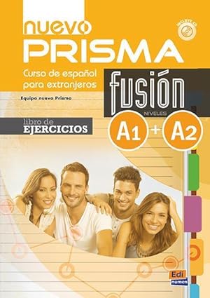nuevo prisma : fusión ; A1>A2 ; libro de ejercicios