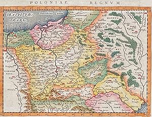 Image du vendeur pour Map of Poland mis en vente par Trillium Antique Prints & Rare Books