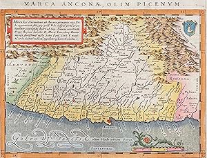 Image du vendeur pour Map of Part of Italy mis en vente par Trillium Antique Prints & Rare Books