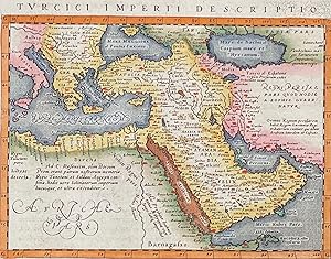 Image du vendeur pour Map of Turkish Empire mis en vente par Trillium Antique Prints & Rare Books