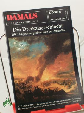 Bild des Verkufers fr 3/1990, Die Dreikaiserschlacht zum Verkauf von Antiquariat Artemis Lorenz & Lorenz GbR