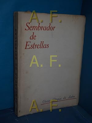 Imagen del vendedor de Sembrador de Estrellas, Sonetos a la venta por Antiquarische Fundgrube e.U.