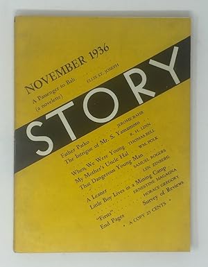 Imagen del vendedor de Story : Vol. IX, No. 52 a la venta por Neil Pearson Rare Books