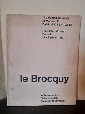 Image du vendeur pour Louis le Brocquy - A Retrospective Selection of Oil Paintings 1939-1966 mis en vente par Temple Bar Bookshop