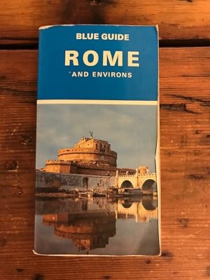 Imagen del vendedor de Rome and environs/ The Blue Guides a la venta por Antiquariat Liber Antiqua