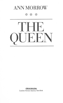 Bild des Verkufers fr The Queen zum Verkauf von Eaglestones