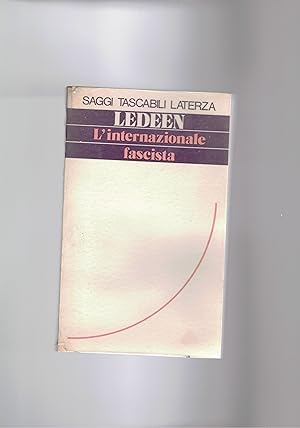 Seller image for L'internazionale fascista. for sale by Libreria Gull