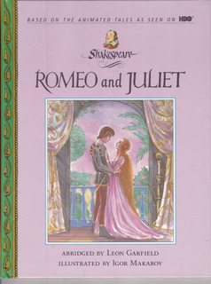 Bild des Verkufers fr ROMEO AND JULIET (Shakespeare: the Animated Tales) zum Verkauf von Never Too Many Books