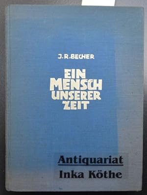 Ein Mensch unserer Zeit - Gesammelte Gedichte - innenliegend Verlagswerbung Aufbau-Verlag für 2-b...