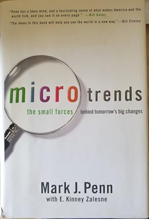 Seller image for MICROTRENDS. THE SMALL FORCES BEHIND TOMORROWS BIG CHANGES. for sale by Libreria Lopez de Araujo