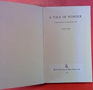 Seller image for A Tale of Wonder - A source study of The Wife of Baths Tale for sale by biblion2