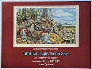 Immagine del venditore per Brother Eagle, Sister Sky; A Message from Chief Seattle (Publisher's Promotional Poster) venduto da Dale Steffey Books, ABAA, ILAB