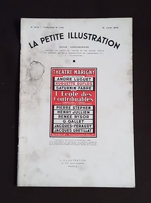 Seller image for La petite illustration - N678 - 16 Juin 1934 for sale by Librairie Ancienne Zalc