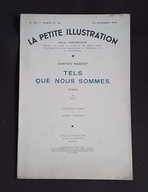 Seller image for La petite illustration - N651 - 25 Novembre 1933 for sale by Librairie Ancienne Zalc