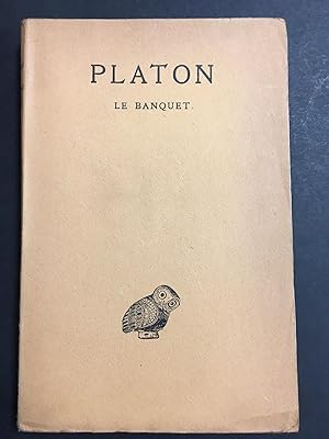 Robin Lèon. Platon. Le banquet. Les belles lettres. 1938