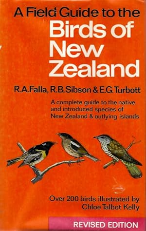 Bild des Verkufers fr A Field Guide to the Birds of New Zealand and Outlying Islands zum Verkauf von PEMBERLEY NATURAL HISTORY BOOKS BA, ABA