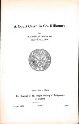 Seller image for A Court Cairn in Co. Kilkenny for sale by Kennys Bookstore