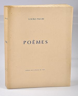 Seller image for Pomes (sur vlin pur fil Lafuma) for sale by Librairie Alain Pons