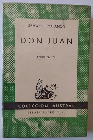Imagen del vendedor de Don Juan: Ensayo sobre el origen de su leyenda a la venta por La Leona LibreRa