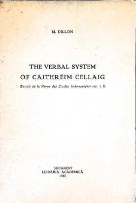 Bild des Verkufers fr The Verbal System of caithreim Cellaig zum Verkauf von Kennys Bookshop and Art Galleries Ltd.