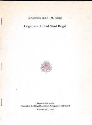 Seller image for Cogitosus: Life of saint Brigit for sale by Kennys Bookshop and Art Galleries Ltd.