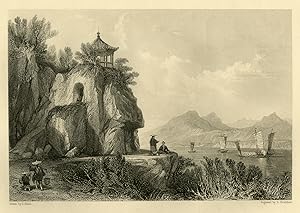 Antique Print-GROTTO-CAMOENS-MACAO-GROTTE-ALLOM-Allom-Bradshaw-1845