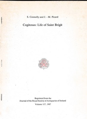 Seller image for Cogitosus: Life of saint Brigit for sale by Kennys Bookstore