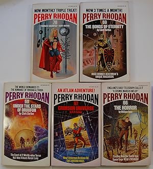 Perry Rhodan, The Horror, Crimson Universe, Under the Stars of Druufon, The Bonds of Eternity and...